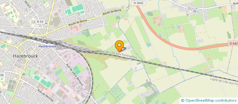 localisation de l'entreprise MON AMI PONEY à HAZEBROUCK