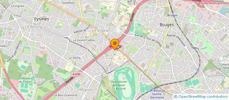 localisation de l'entreprise MON ANGE, MON AMOUR à EYSINES