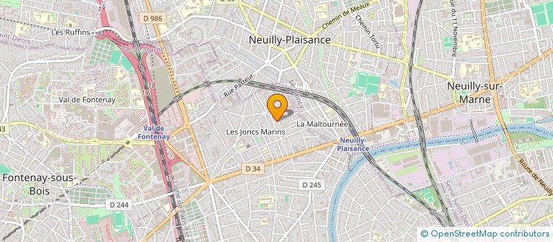 localisation de l'entreprise MON ARTMOUR à LE PERREUX-SUR-MARNE