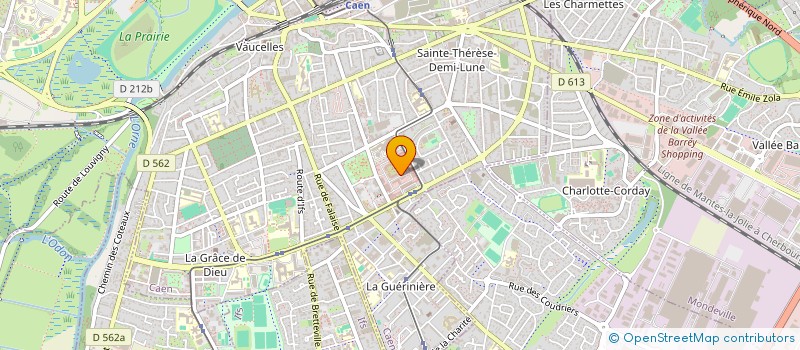 localisation de l'entreprise MON ASSISTANT VIRTUEL à CAEN