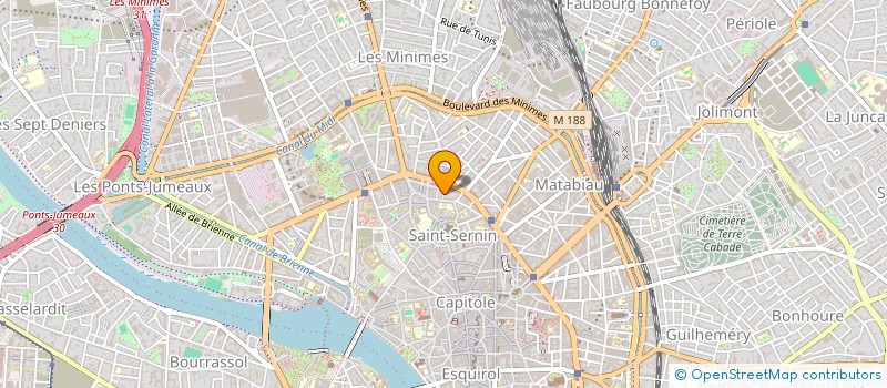 localisation de l'entreprise MON ATELIER à TOULOUSE