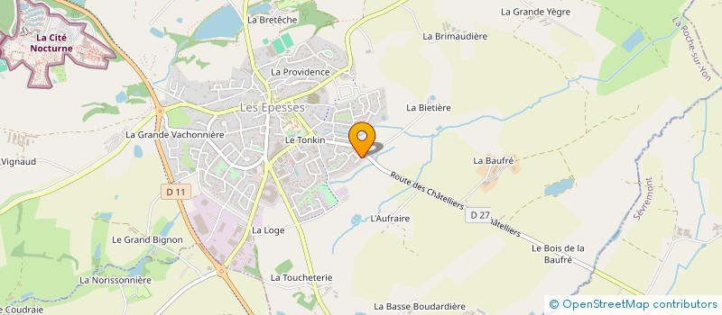 localisation de l'entreprise MON ATELIER CONNECTE à LES EPESSES