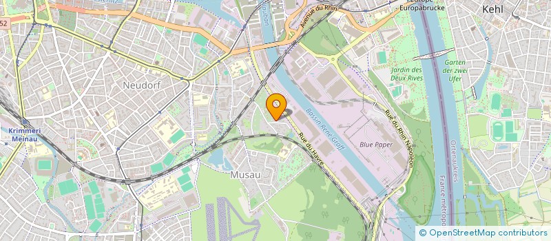 localisation de l'entreprise MON-AUBERGE.COM  STRASBOURG