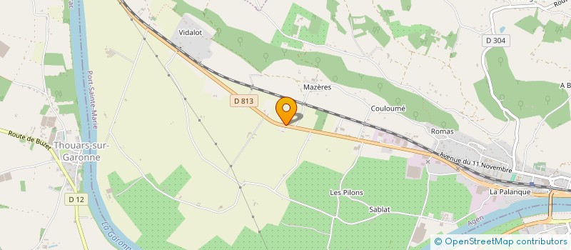 localisation de l'entreprise MON AUTO A LA CARTE  PORT-SAINTE-MARIE