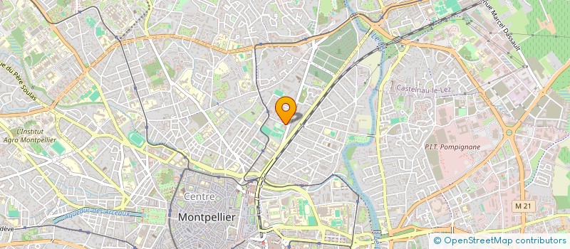 localisation de l'entreprise MON BANQUIER PRIVE à MONTPELLIER