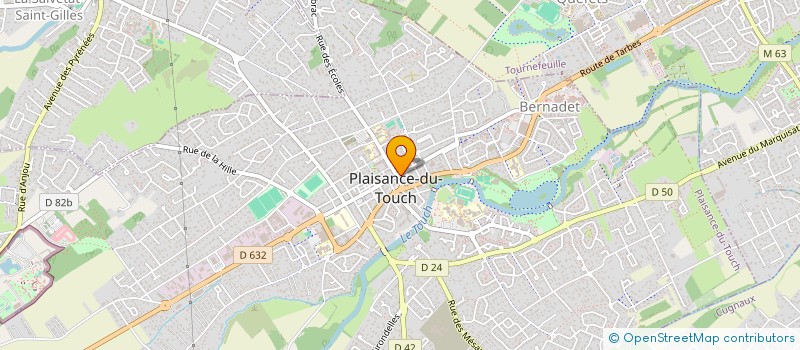 localisation de l'entreprise MON.BE  PLAISANCE-DU-TOUCH