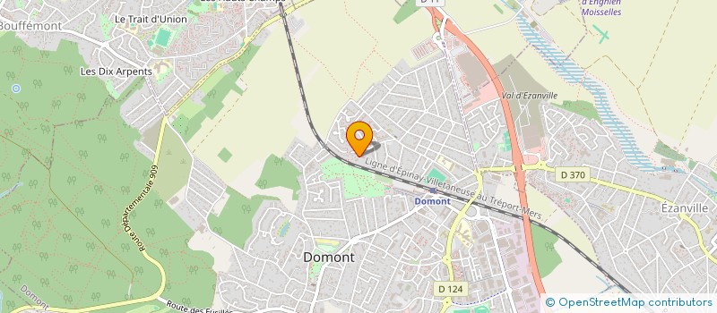 localisation de l'entreprise MON BEBE D'OR à DOMONT