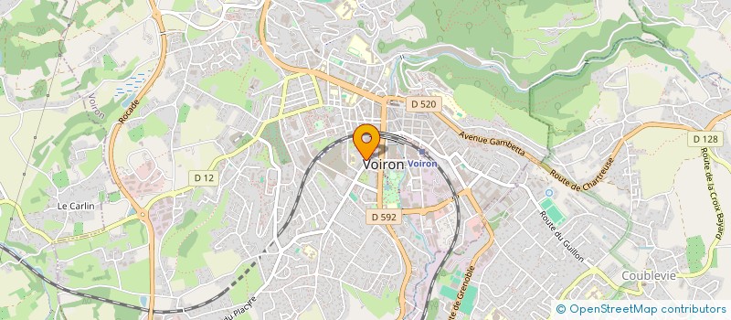 localisation de l'entreprise MON BIO à VOIRON