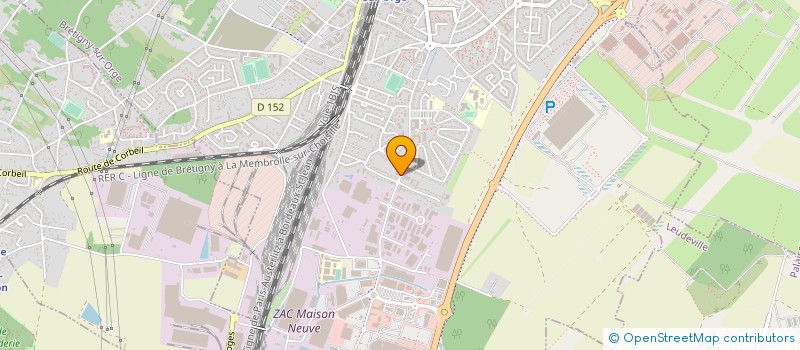 localisation de l'entreprise MON BIO PLATEAU à BRETIGNY-SUR-ORGE