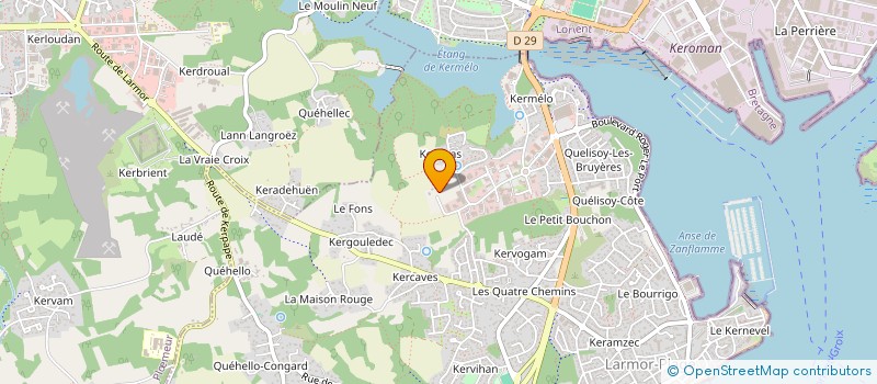 localisation de l'entreprise MON BLOC ENERGIE  LARMOR-PLAGE