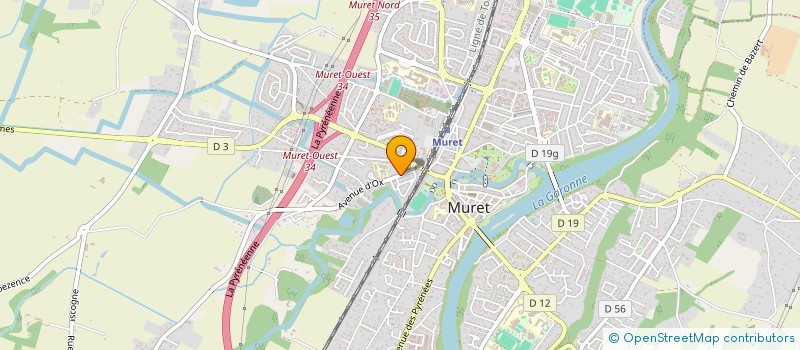 localisation de l'entreprise MON BOUCHER EN LIGNE à MURET