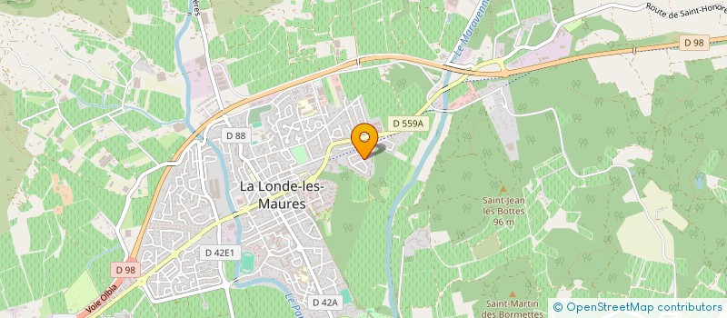 localisation de l'entreprise MON BRESILIEN à HYERES