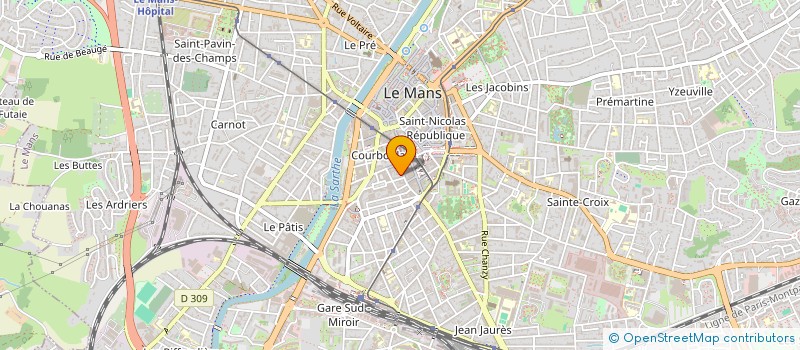 localisation de l'entreprise MON BRYAN à LE MANS