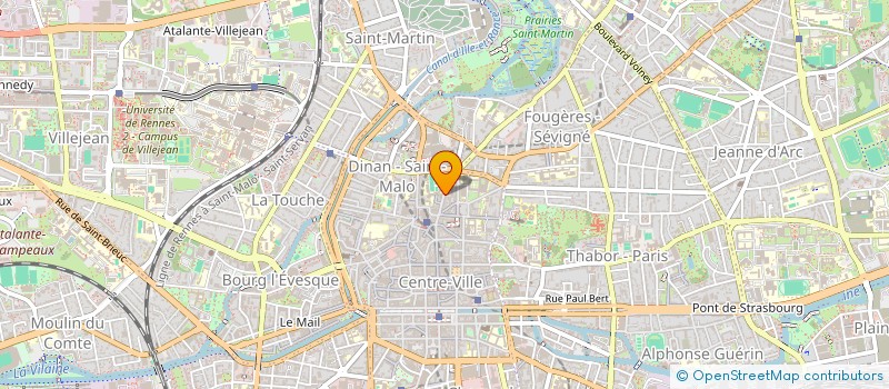 localisation de l'entreprise MON BUREAU A LA MAISON SARL  RENNES