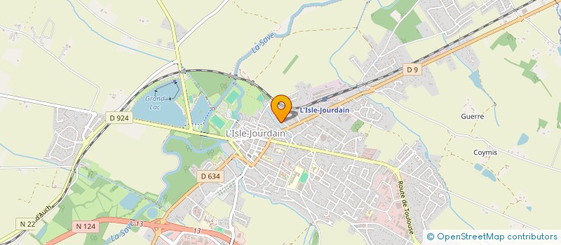 localisation de l'entreprise MON CAMION COMMUNAUTAIRE à L'ISLE-JOURDAIN