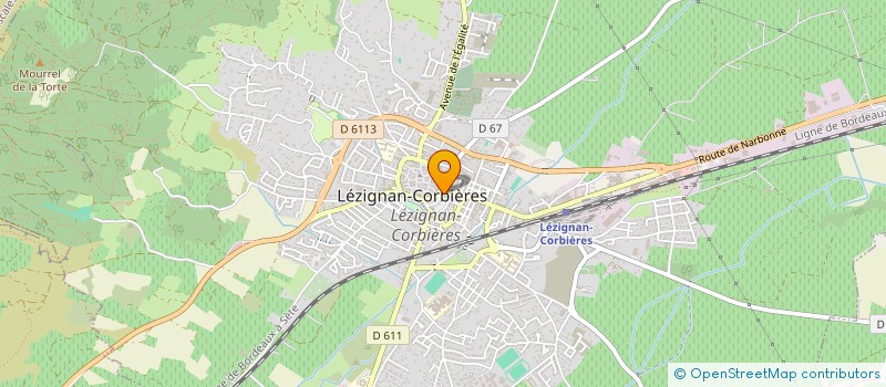 localisation de l'entreprise MON CAPITAL IMMO à LEZIGNAN-CORBIERES