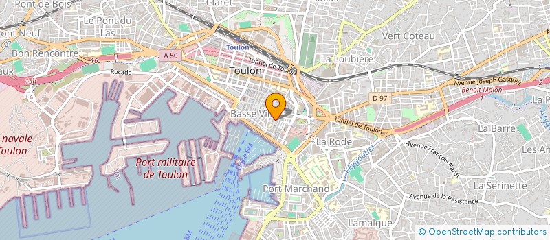 localisation de l'entreprise MON CAPRICE BY LOZANA  TOULON