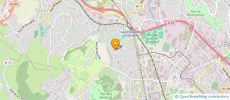 localisation de l'entreprise MON CHAUFFEUR PRIVE  SAINT-ETIENNE