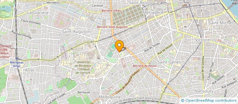 localisation de l'entreprise MON CHAUFFEUR PRIVEE  BORDEAUX