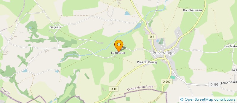 localisation de l'entreprise MON CHER PATRIMOINE - LE CINEMA S'EXPOSE 18  PREVERANGES