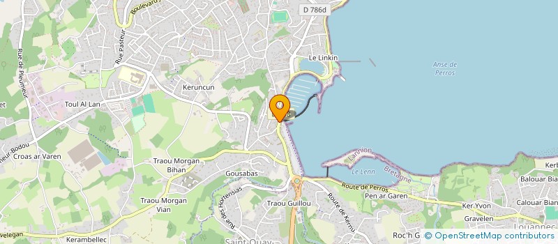 localisation de l'entreprise MON.CLAU.DO  PERROS-GUIREC