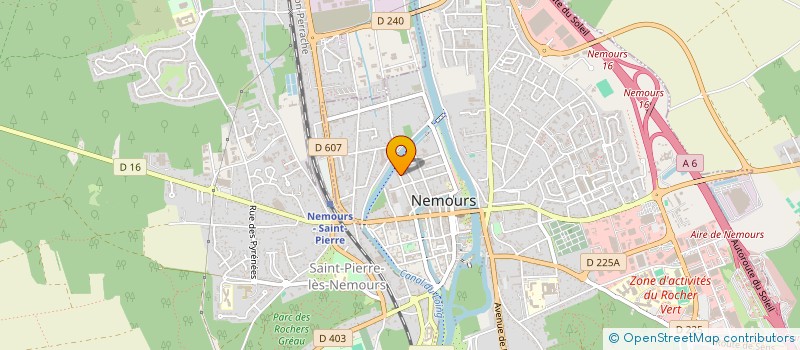 localisation de l'entreprise MON COACH A DOMICILE  NEMOURS