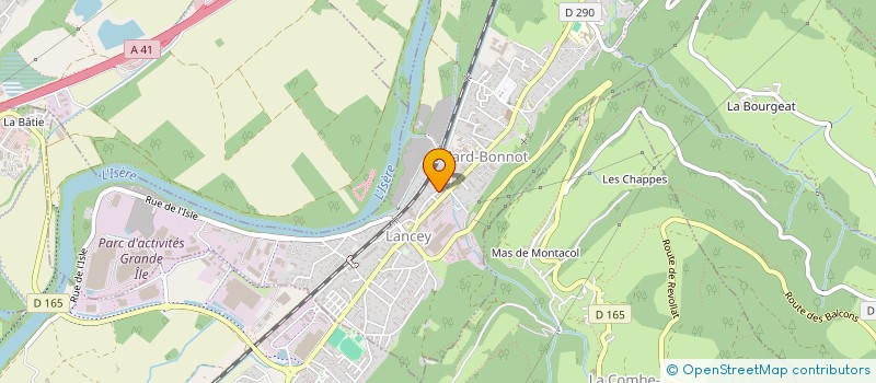 localisation de l'entreprise MON COACH NAZA à GRENOBLE