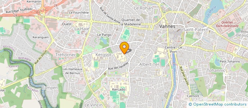 localisation de l'entreprise MON COACH POUR MON ENTREPRISE à VANNES