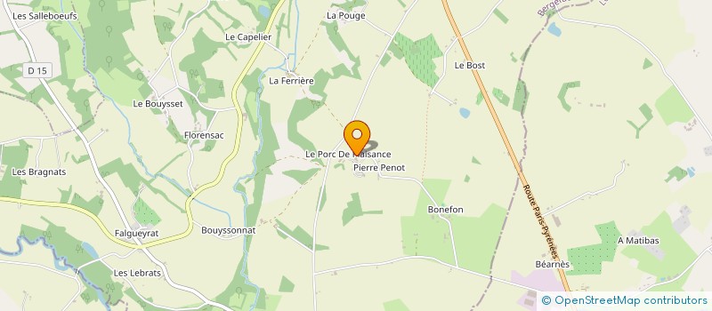 localisation de l'entreprise MON COCHON CHARCUTERIE PAYSANNE à PLAISANCE