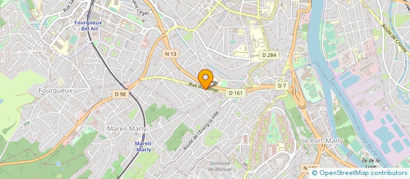 localisation de l'entreprise MON CODE JURIDIQUE à SAINT-GERMAIN-EN-LAYE