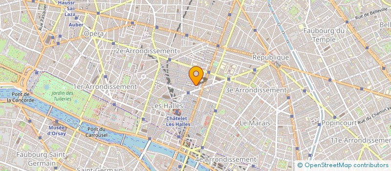 localisation de l'entreprise MON COEUR MODE  PARIS