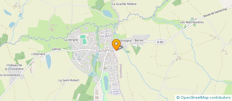 localisation de l'entreprise MON COEUR VENDEEN à GROSBREUIL