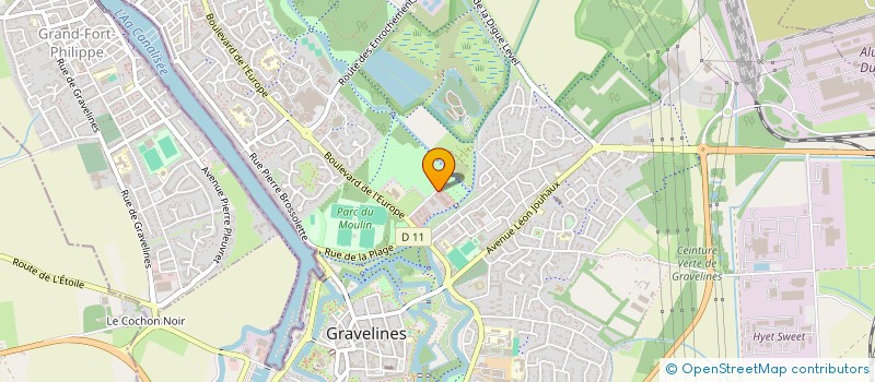 localisation de l'entreprise MON COMBAT à GRAVELINES