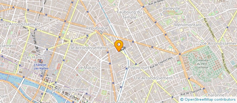 localisation de l'entreprise MON COMPLICE  PARIS