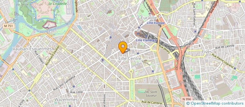 localisation de l'entreprise MON CONCEPT HABITATION - LILLE à LILLE