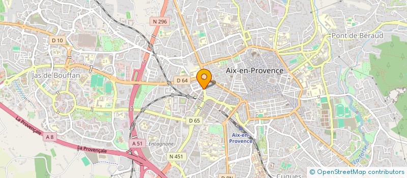 localisation de l'entreprise MON CONCEPT HABITATION - PROVENCE  AIX-EN-PROVENCE