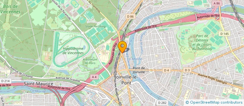 localisation de l'entreprise MON CONCIERGE PARISIEN  JOINVILLE-LE-PONT