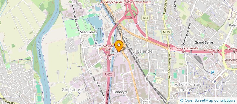 localisation de l'entreprise MON CONTROLE TECHNIQUE 31  TOULOUSE