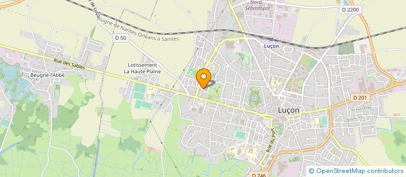 localisation de l'entreprise MON CORDONNIER à LUCON
