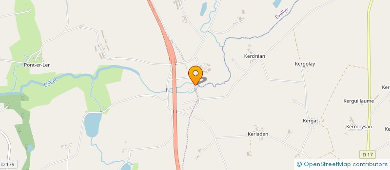 localisation de l'entreprise MON CORDONNIER BRETON  BRENNILIS