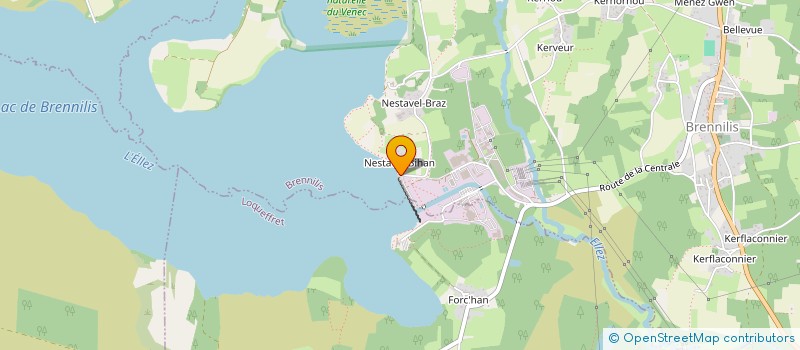 localisation de l'entreprise MON CORDONNIER BRETON CUIR  BRENNILIS