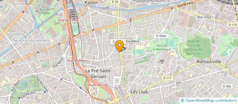 localisation de l'entreprise MON COSMOS-PRIVE.COM à LE PRE-SAINT-GERVAIS