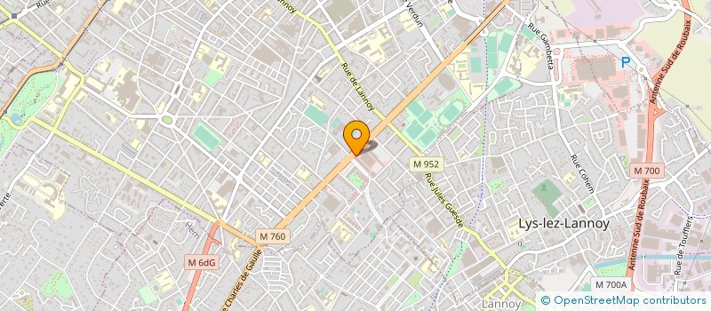 localisation de l'entreprise MON COTE BIJOUX  ROUBAIX