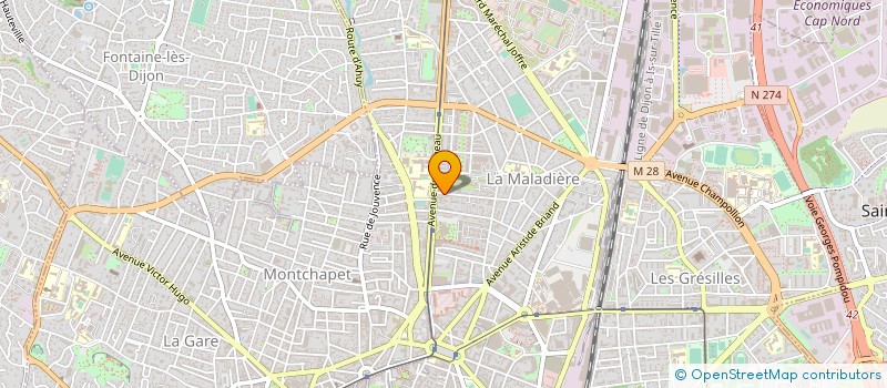 localisation de l'entreprise MON COURTIER RENOVATION  DIJON