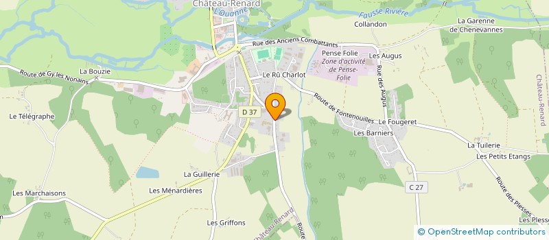 localisation de l'entreprise MON DESIR MATERIAUX à CHATEAU-RENARD