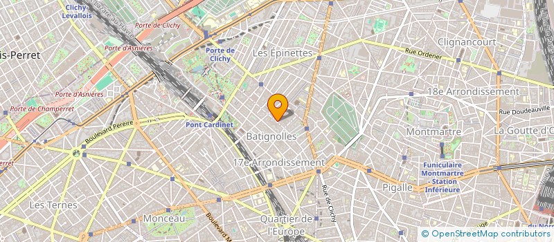 localisation de l'entreprise MON DESTIN M.D. à PARIS