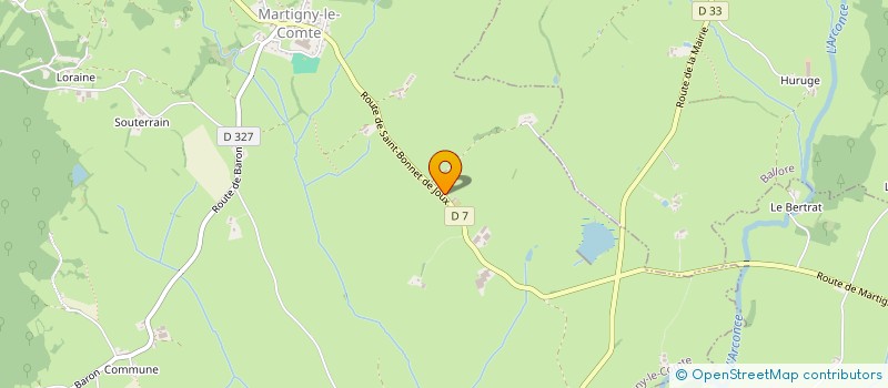 localisation de l'entreprise MON DROLE D'ATELIER  MARTIGNY-LE-COMTE