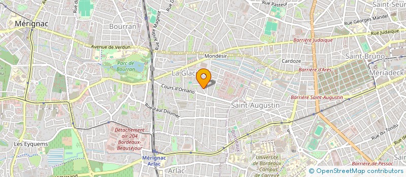 localisation de l'entreprise MON ECHOPPE  MERIGNAC