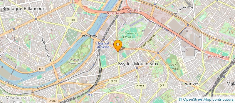 localisation de l'entreprise MON EDEAL à ISSY-LES-MOULINEAUX