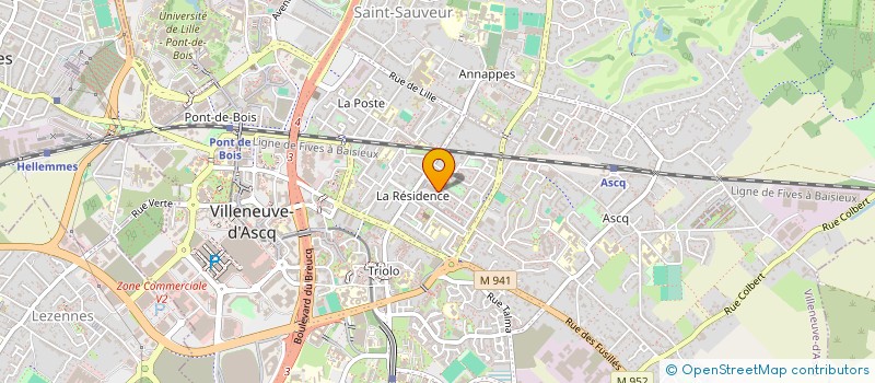 localisation de l'entreprise MON ENDOMETRIOSE MA SOUFFRANCE - METROPOLE à VILLENEUVE-D'ASCQ
